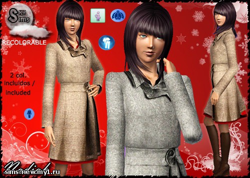 одежда - The Sims 3:Одежда зимняя, осеняя, теплая. B88d3706a4f6afaef91840f9019f0c48