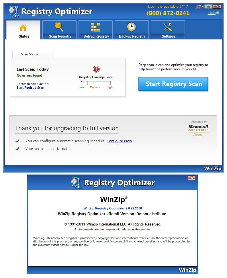 winzip registry optimizer is a registry maintenance program for tuning ...