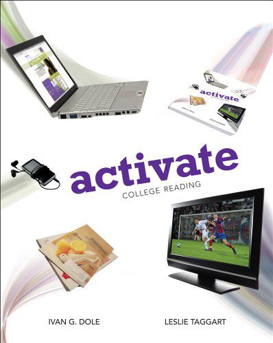 Activate: College Reading by Ivan Dole, Leslie Taggart Activate: College Reading by Ivan Dole, Leslie Taggart