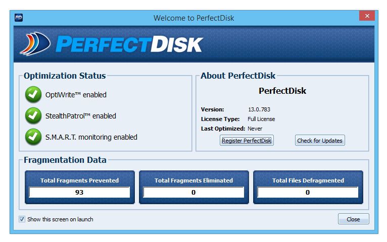 raxco perfectdisk 13