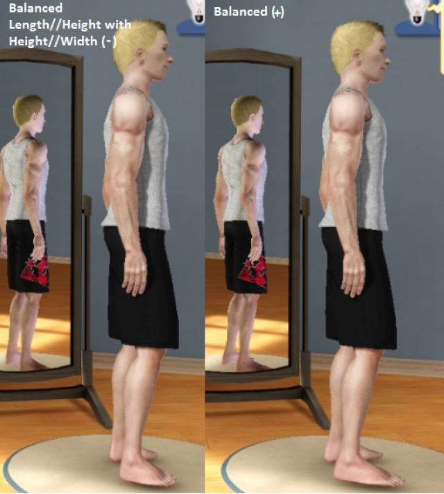 Complete Set Of Body Sliders By Lewing Слайдеры и пресеты для Sims 3