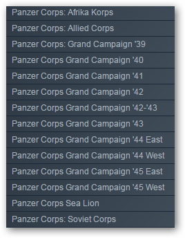 Panzer Corps [v1.25 + 14 DLC] (2016) PC | 
