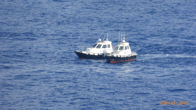 "Фантазия" в Средиземноморском круизе в феврале 2016 года