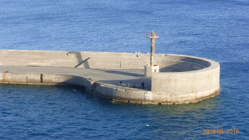 "Фантазия" в Средиземноморском круизе в феврале 2016 года