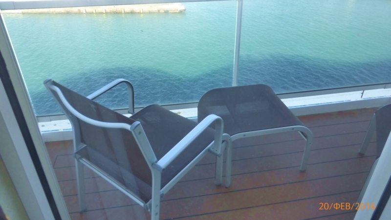 "Фантазия" в Средиземноморском круизе в феврале 2016 года