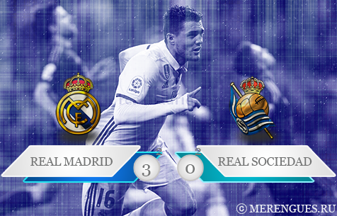 Real Madrid C.F. - Real Sociedad S.A.D. 3:0