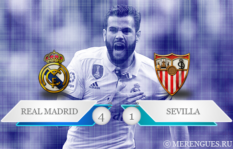Real Madrid C.F.  - Sevilla FC 4:1