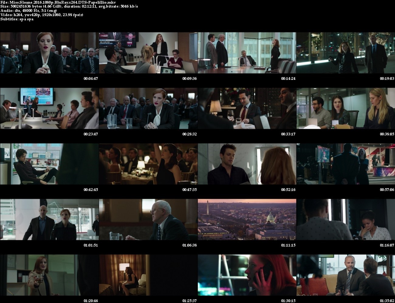 Miss Sloane 2016 1080p BluRay x264-GECKOS Miss Sloane 2016 1080p BluRay x264-GECKOS