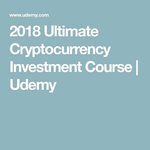 Udemy Com Cryptocurrency Investment Course 2018 Fund Your Retirement TUTORIAL-SoSISO