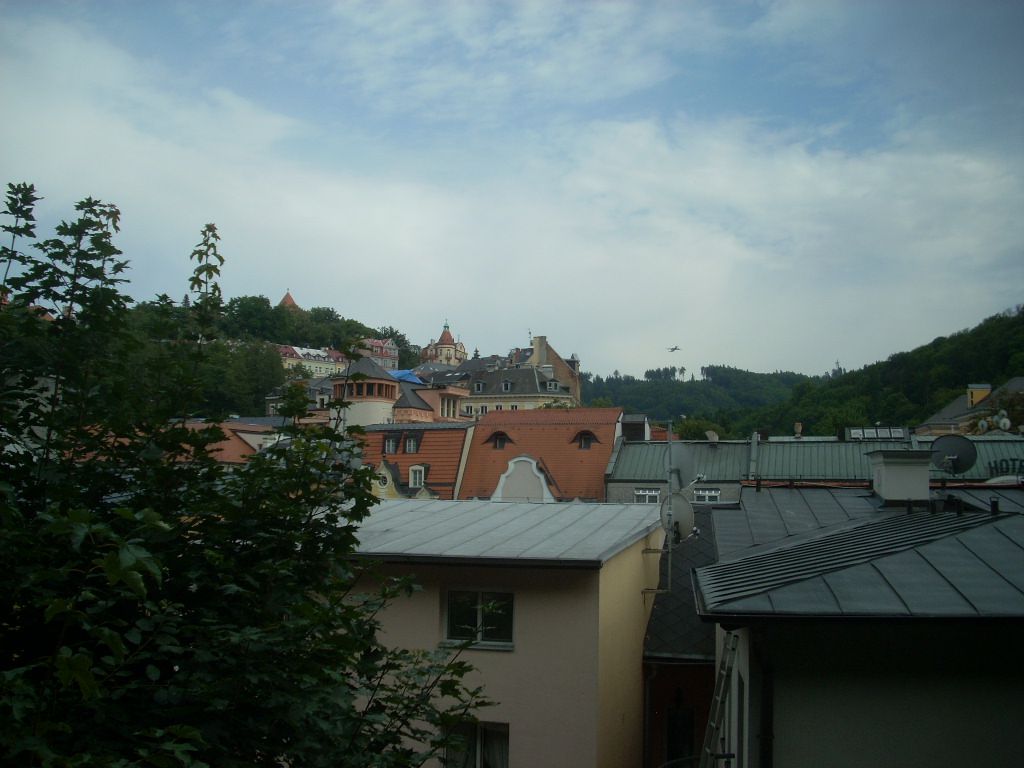 Карловы вары сверху