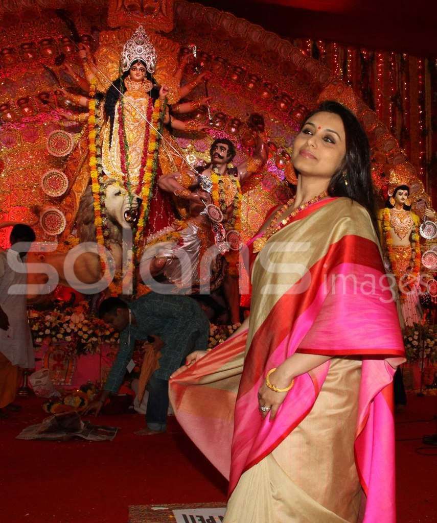 Рани мукхерджи в сари