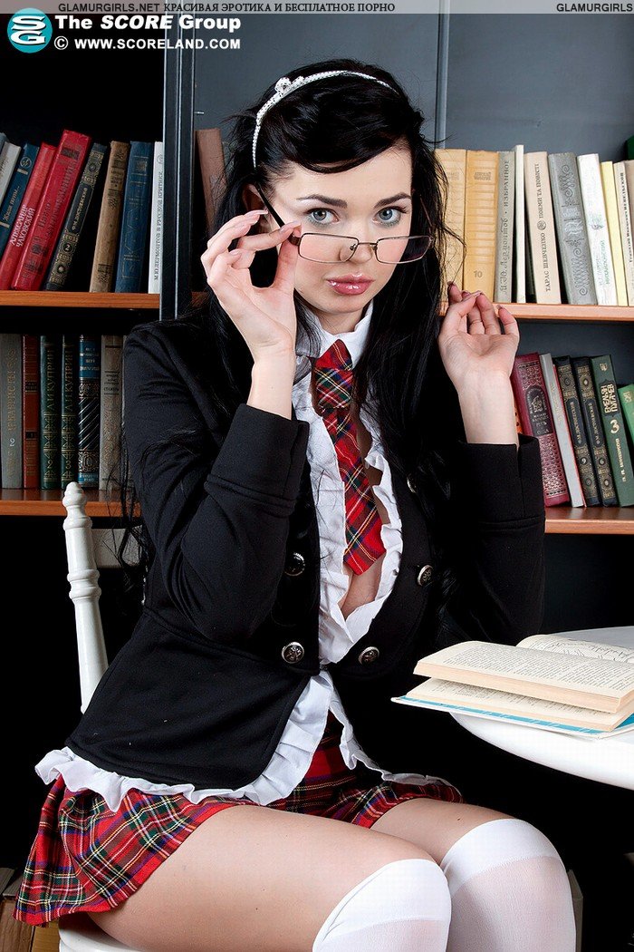 Glamour schoolgirl POV teacher