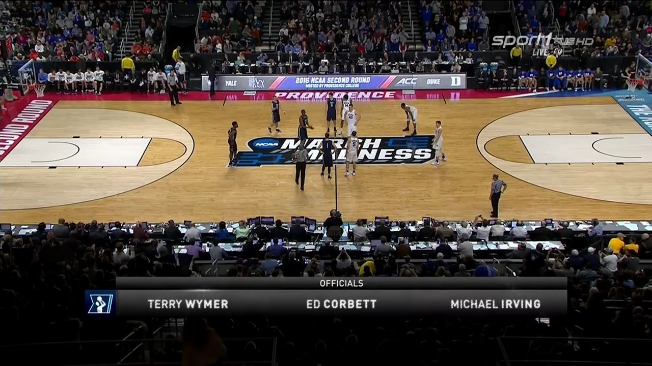 NCAAM 2015-2016  March Madness  Second Round  West  19.03.2016  (12) Yale Bulldogs v (4) Duke Blue Devils. Rutracker.org.mkv_000032800.jpg