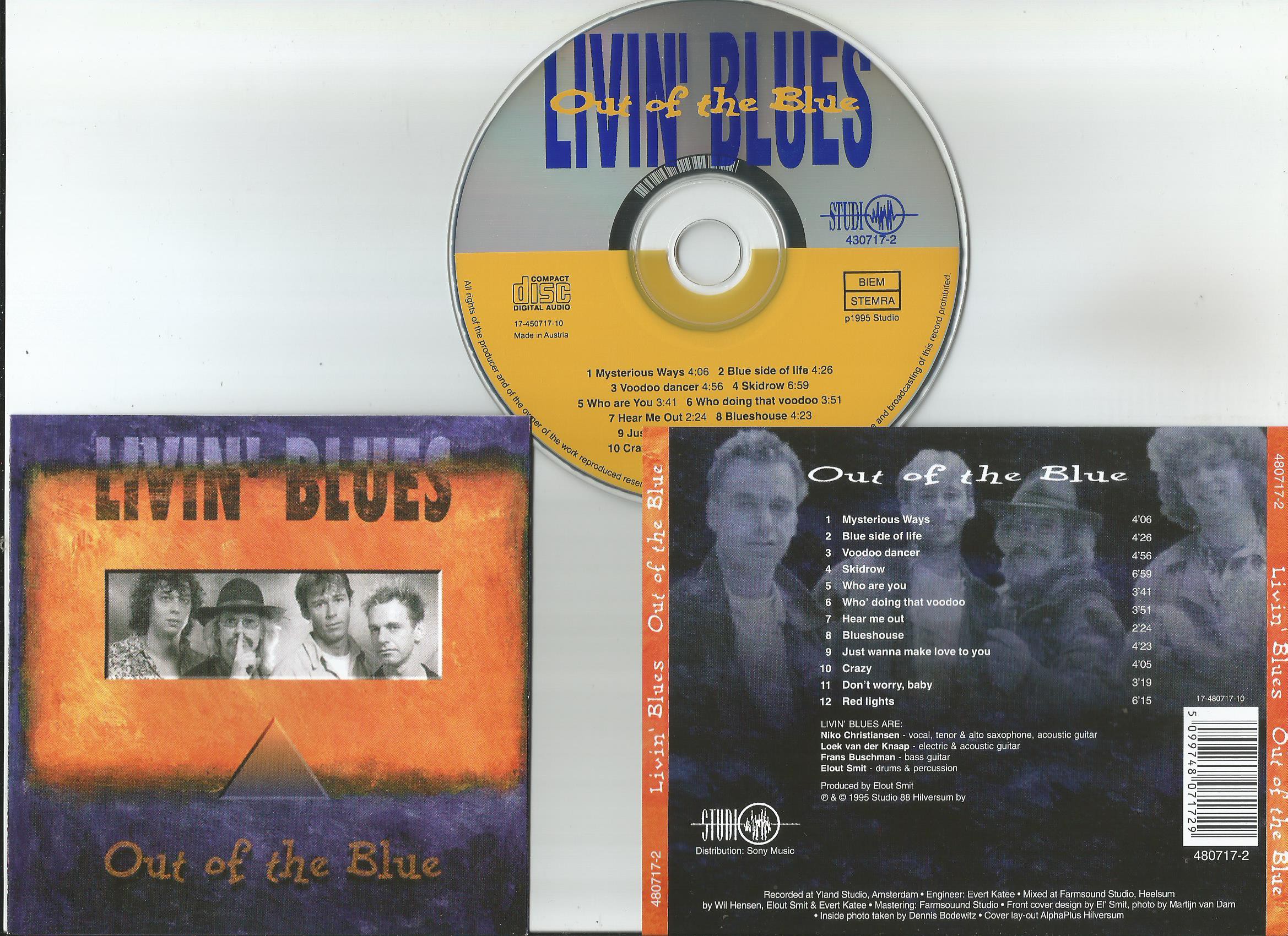 Out of blue. Livin' Blues 1995. Livin' Blues - out of the Blue (1995) обложка. Living Blues дискография. Living Blues--out of the Blue 1995 Wiki.