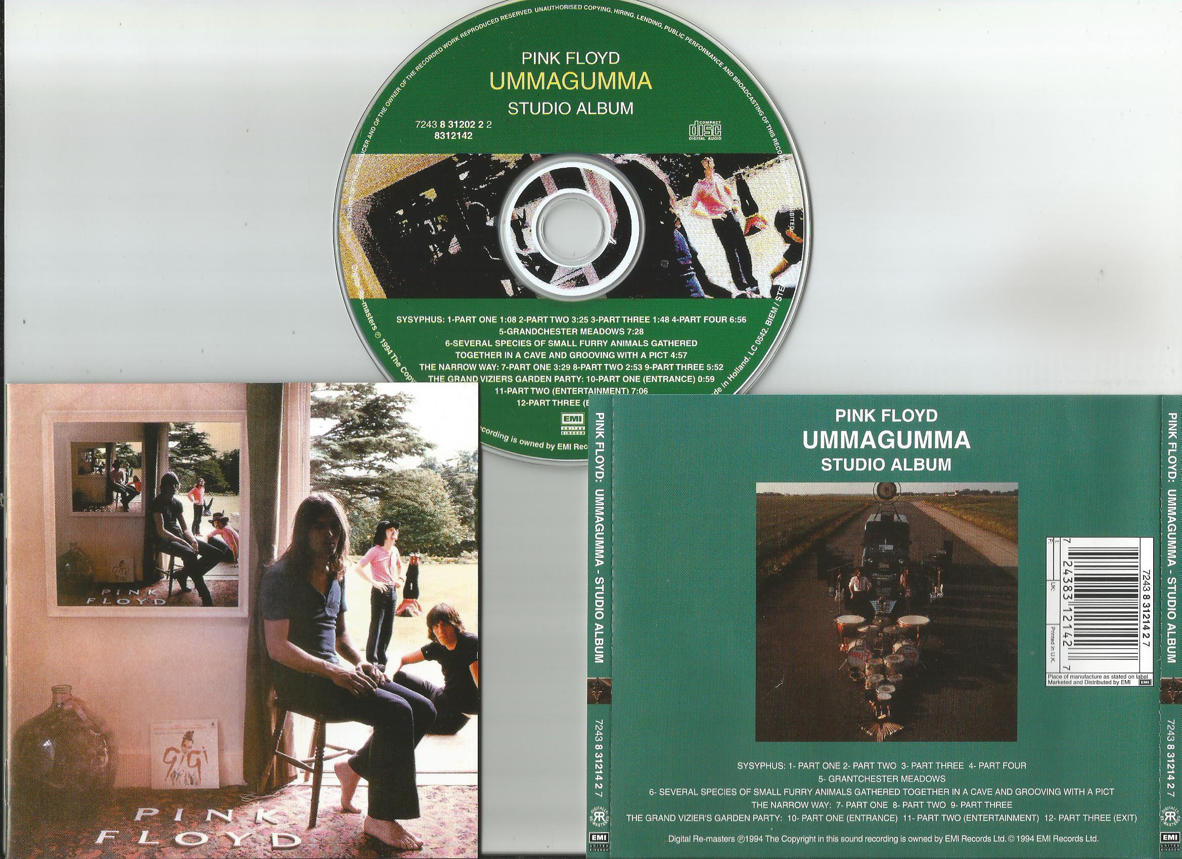 Album Ummagumma de Pink Floyd sur CDandLP