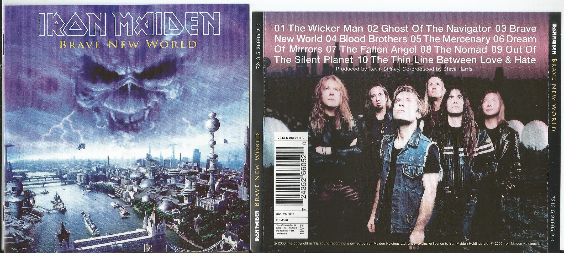 Переведи world. 2000 - Brave New World. Iron Maiden Brave New World 2000. Iron Maiden 