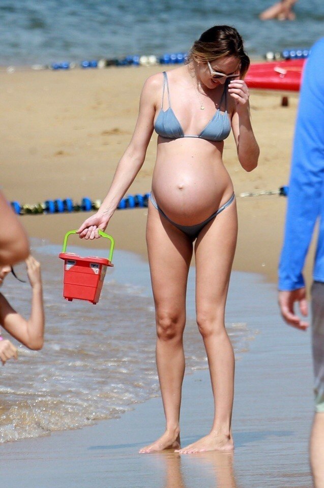Wife on naturist beach being watched