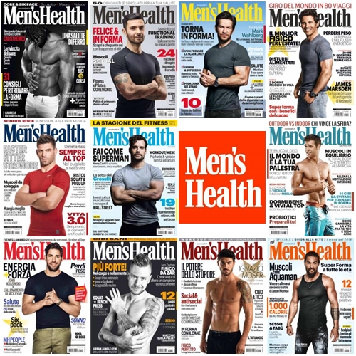 Mens Health Italia - Collezione Completa Anno 2018