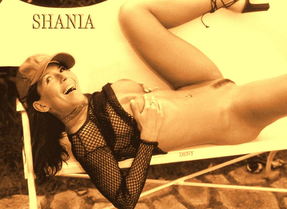 Shania twain topless