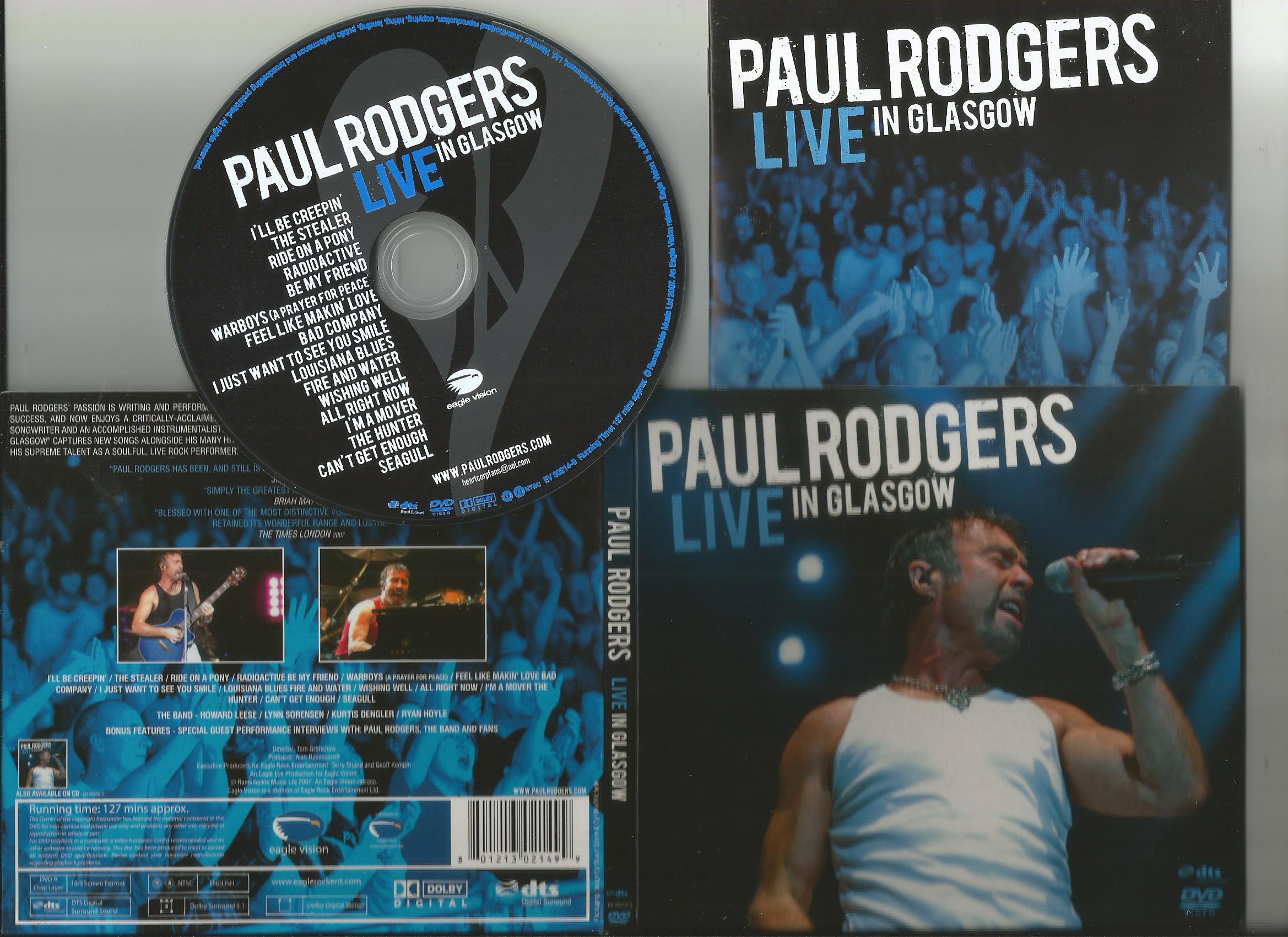 Live paul s. Electric пол Роджерс. Обложка к диску Paul Rodgers - Live in Glasgow. Paul Rodgers Now 1997. Пол Роджерс в молодости.