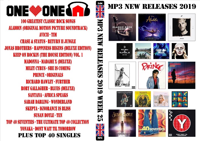 MP3 NEW RELEASES 2019 WEEK 25 MP3 NEW RELEASES 2019 WEEK 25