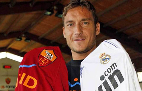 Руководство "Мадрида" предложит Тотти стать послом клуба