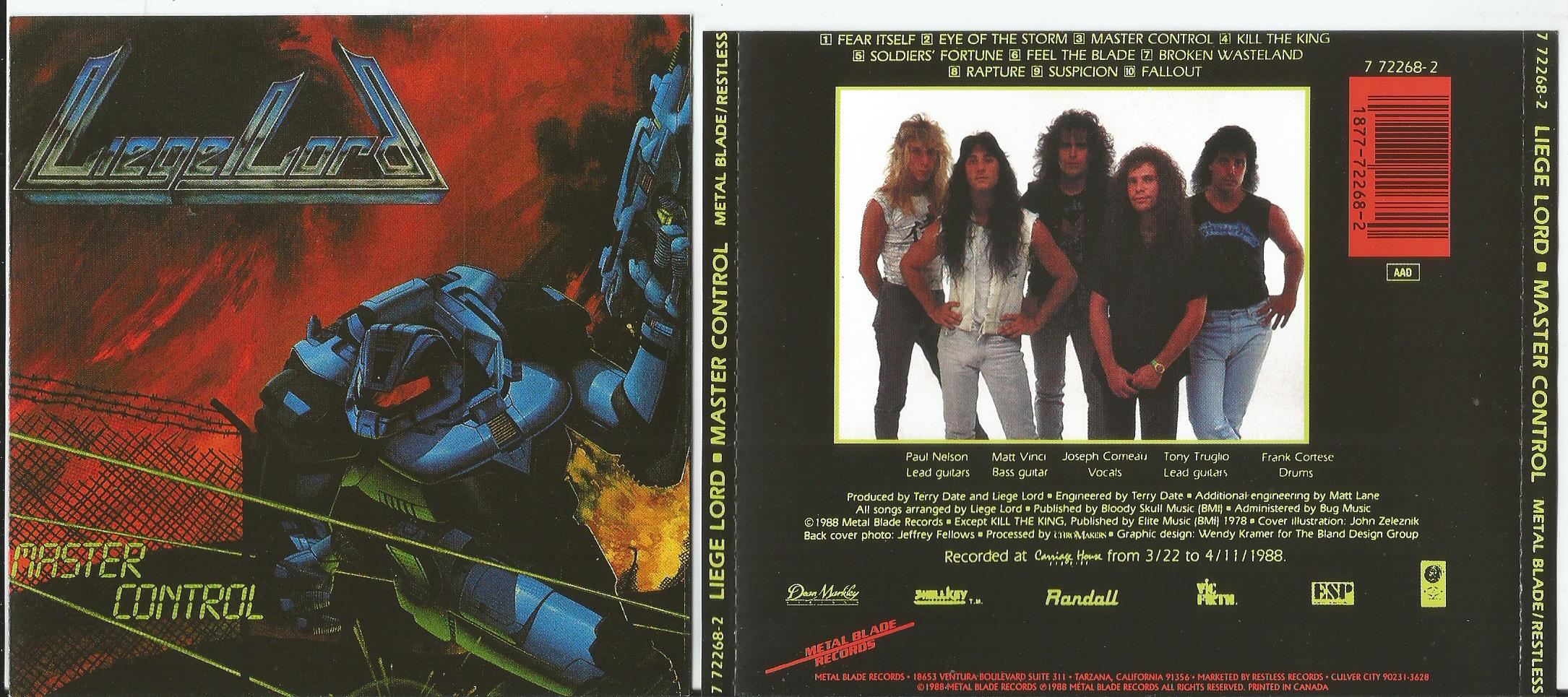 Master control. Хромлордс 1988.