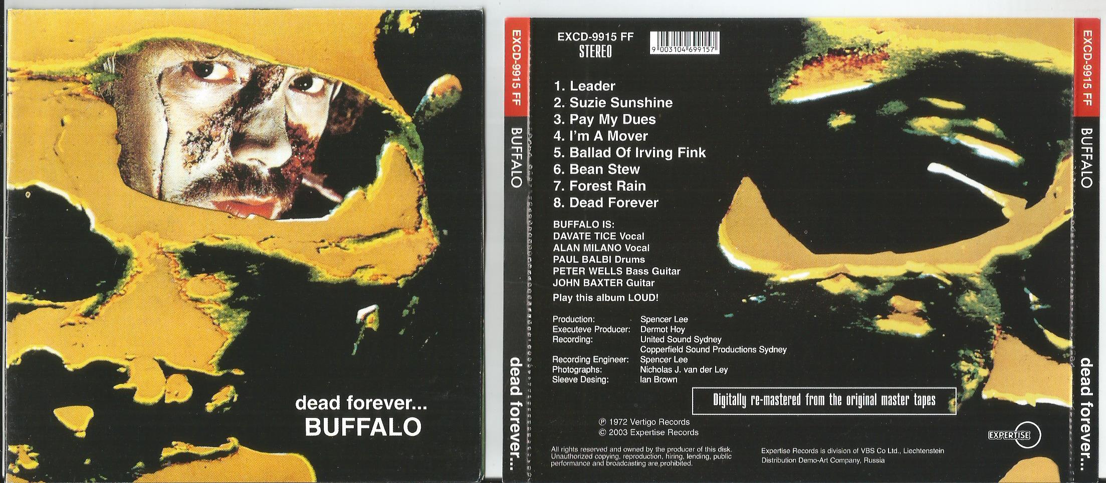 buffalo dead forever (jewel case edition)