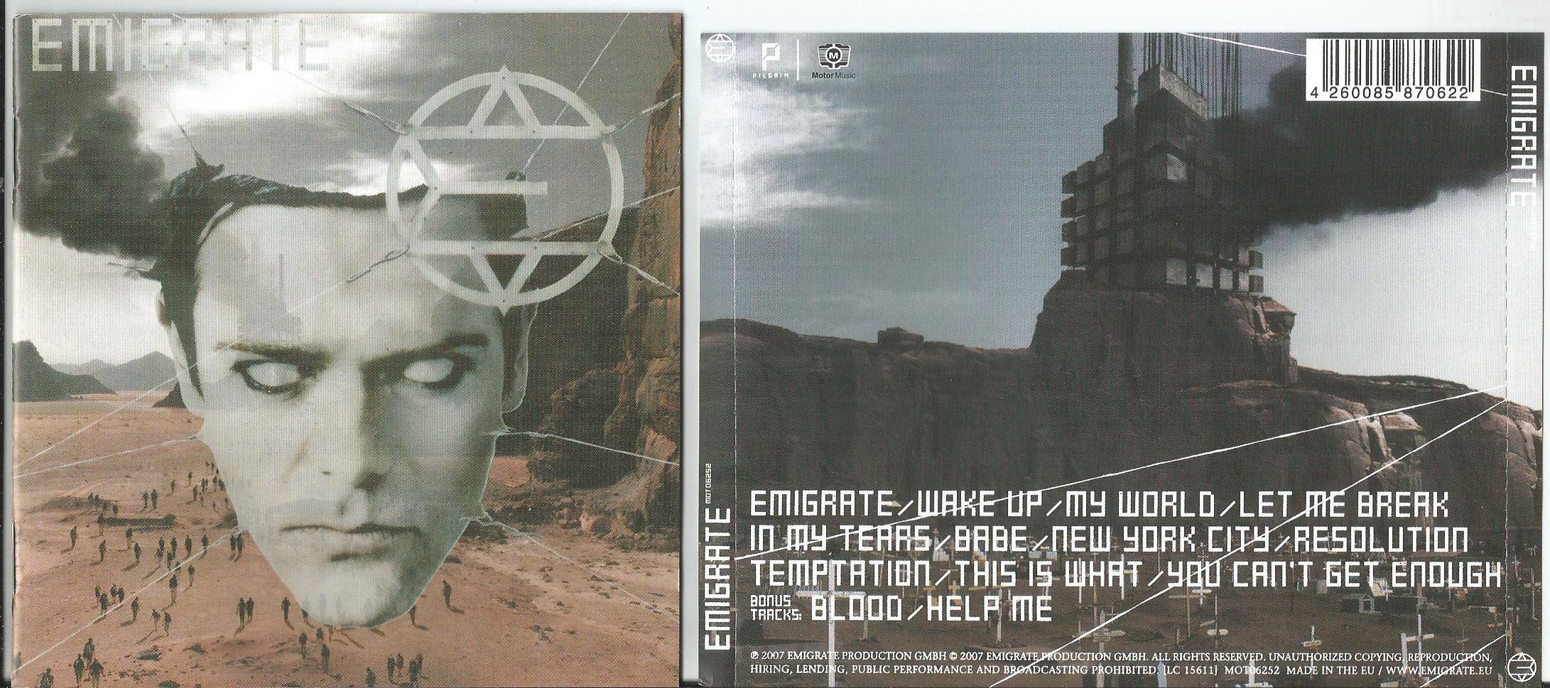 emigrate emigrate + 2bonus tracks (16page booklet with lyrics)