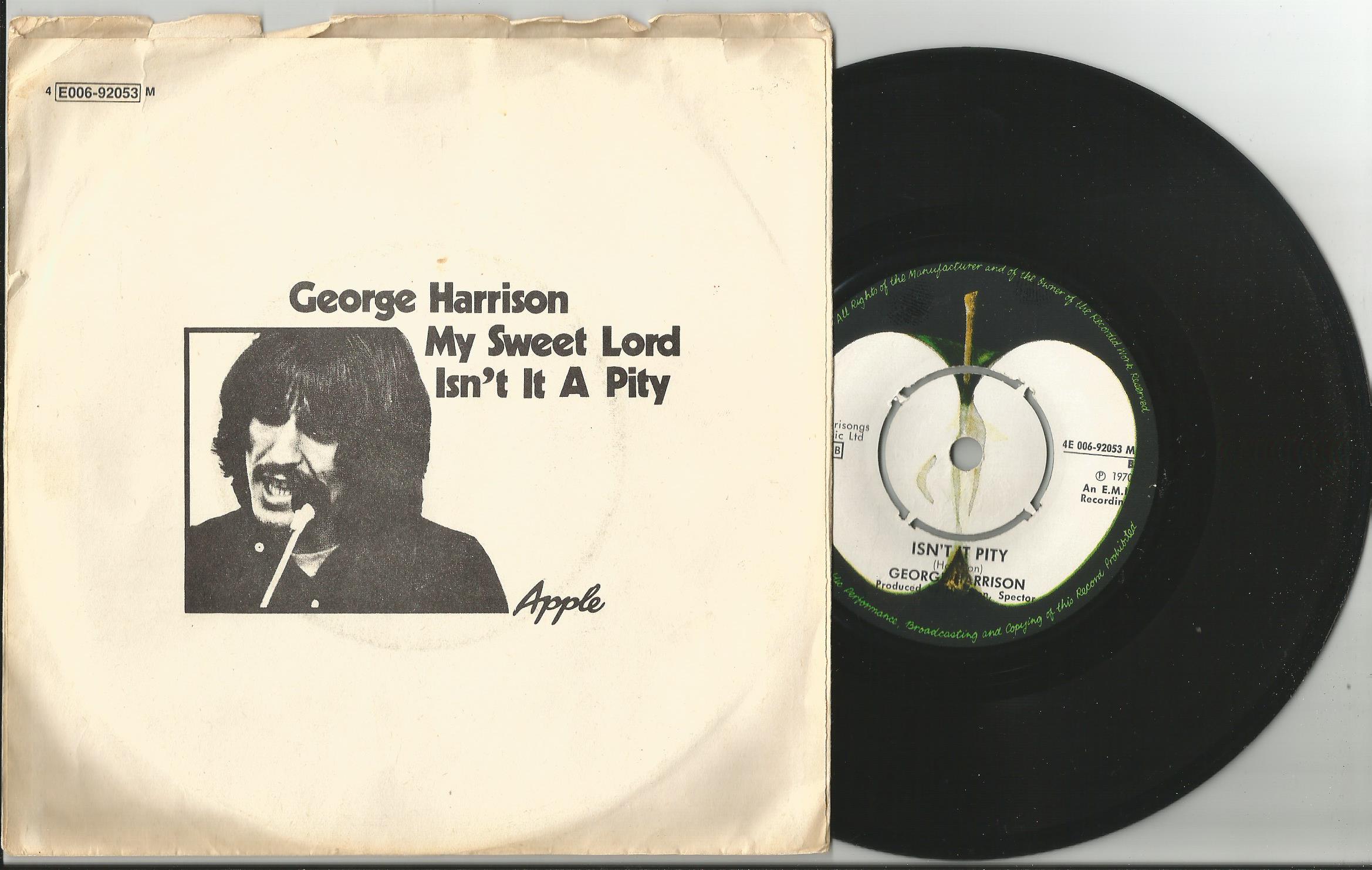 George Harrison My Sweet Lord Isn T It A Pity Vinyl Records Lp Cd