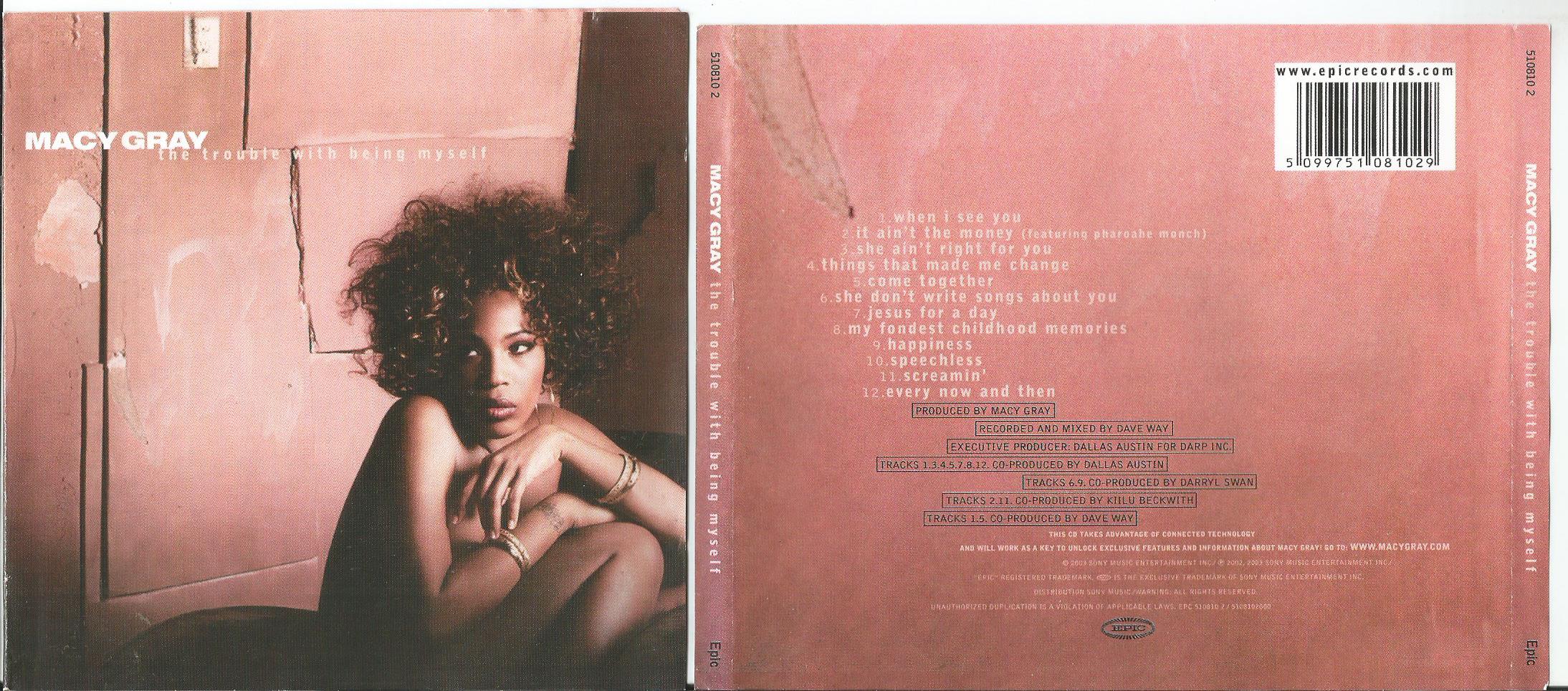 Macy Gray The trouble with being myself (Vinyl Records, LP, CD) on CDandLP