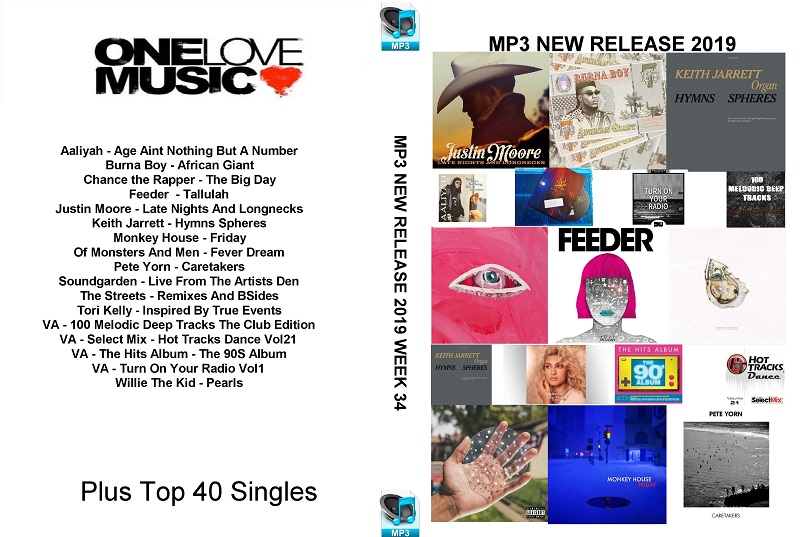 MP3 New Releases 2019 Week 34 MP3 New Releases 2019 Week 34