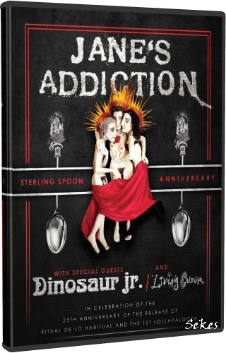 Jane's Addiction - Alive At Twenty (2017, DVD9)