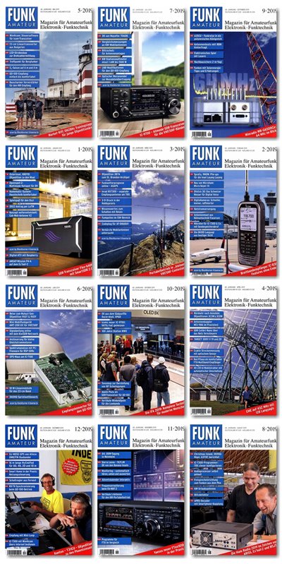 Funkamateur №1 - №12 (Januar - Dezember 2019)