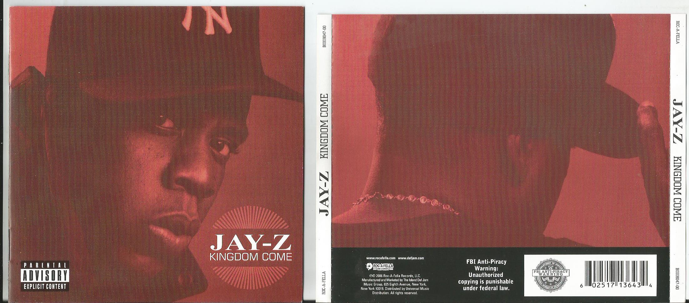 JAY-Z KINGDOM COME (12page booklet)