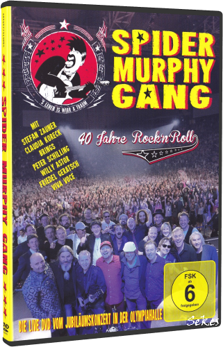 Spider Murphy Gang - 40 Jahre Rock'n'Roll (2018, DVD9)