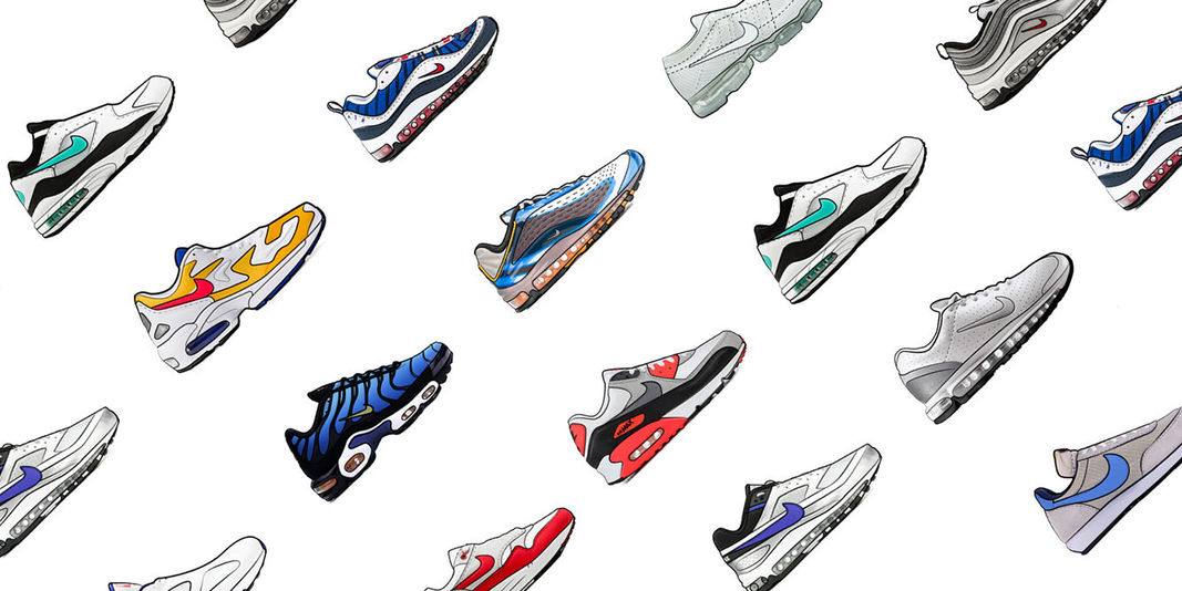 all kinds of nike air max