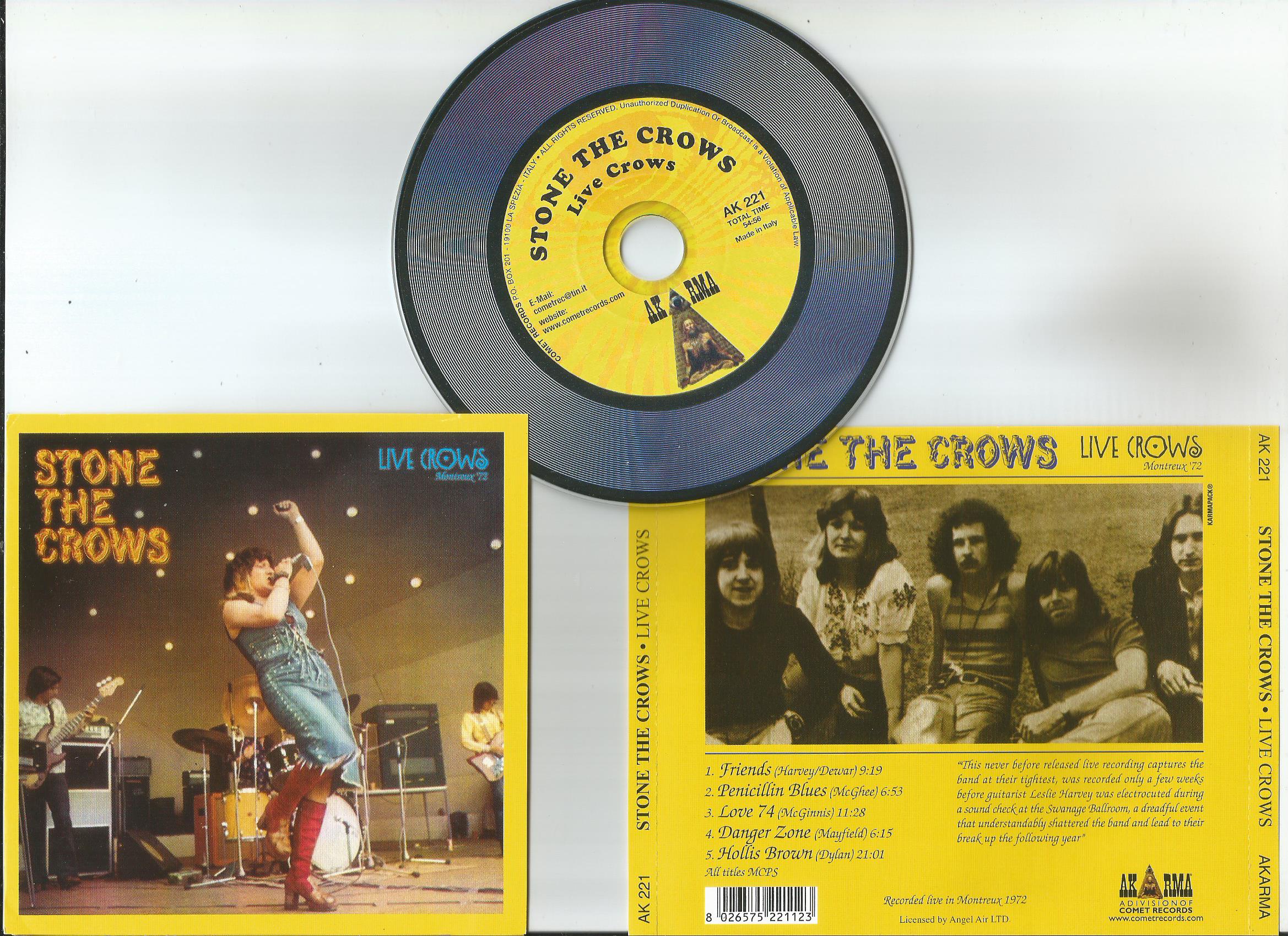 Crows песня перевод. Stone the Crows дискография. Stone the Crows teenage licks 1971. Stone the Crows концерт. Stone the Crows Live at Montreux 1972.