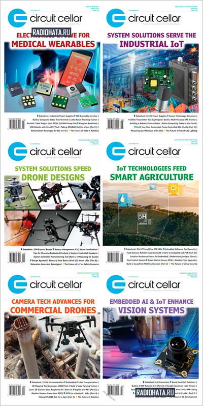 Circuit Cellar Issue 345-359 (2020)