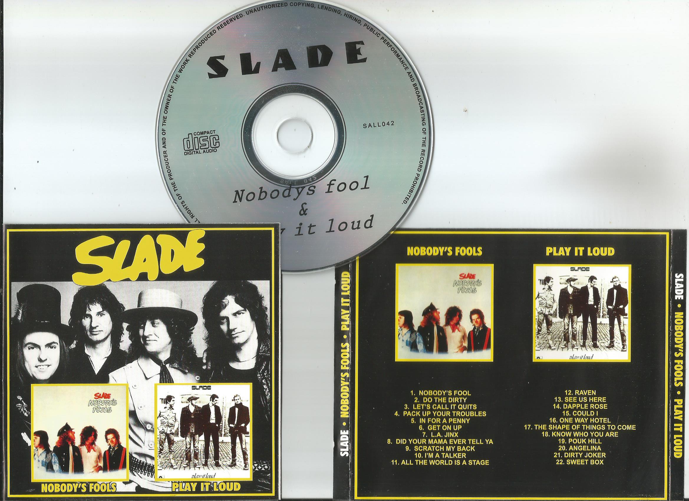 Slade Nobody S Fools Cd Купить