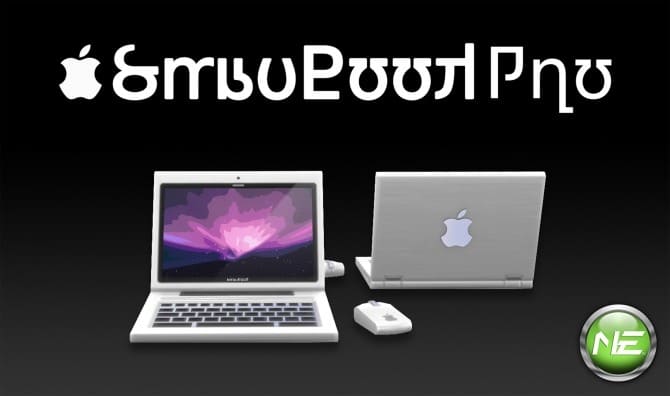 Ноутбук SmacBook Pro от New Era  для Симс 4