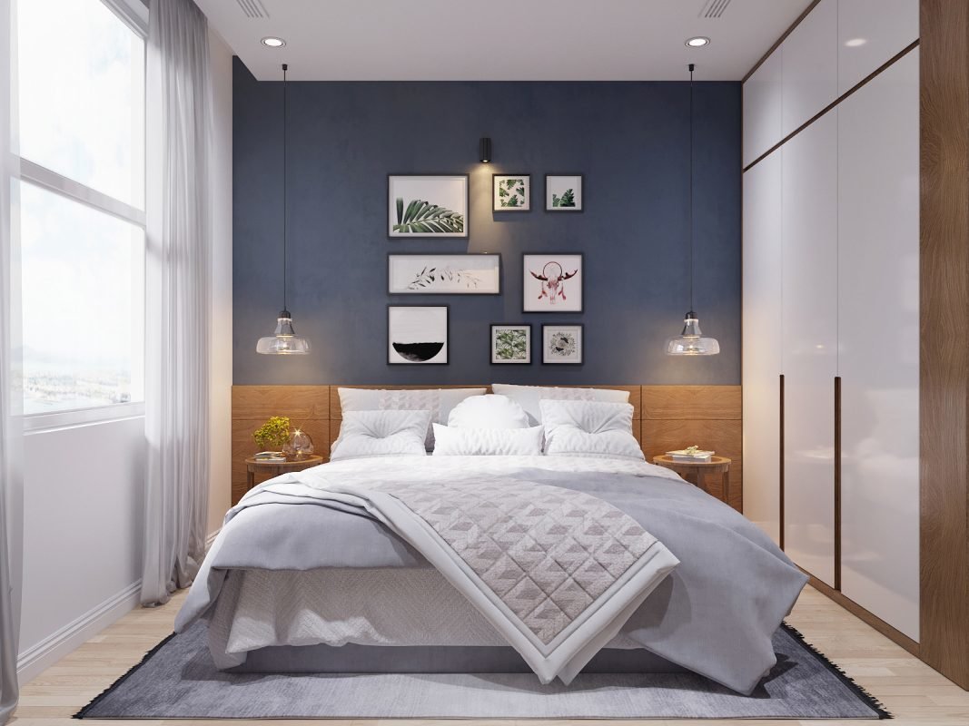 Выбираем кровать для спальни в скандинавском стиле