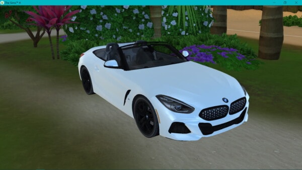 Машина BMW Z4 от LorySims для Симс 4