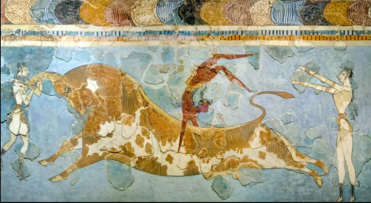 Крито-Микенская цивилизация фрески