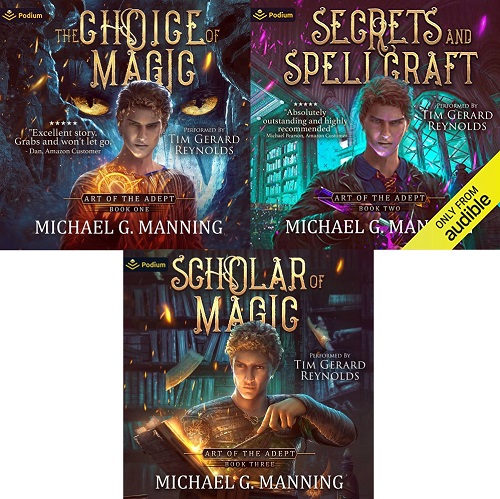 Art of the Adept Series Book 1-3 - Michael G. Manning