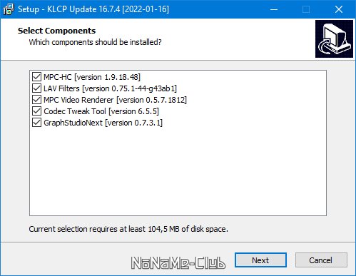 K-Lite Codec Pack Update 16.7.4 [En]