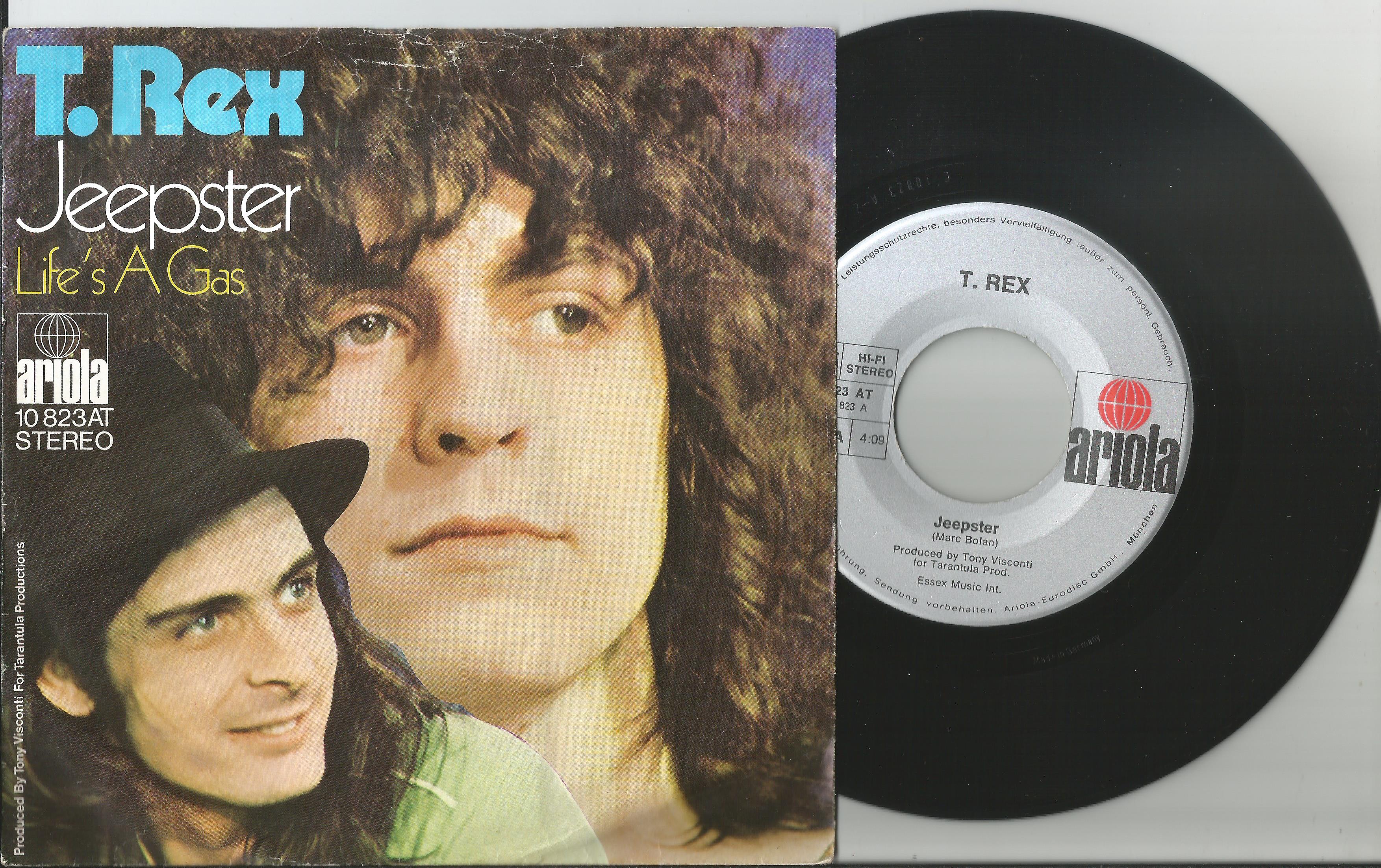 T. Rex Jeepster (vinyl Records, Lp, Cd) On Cdandlp