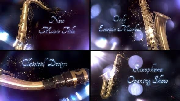 VideoHive - Saxophone - Classical Instrument Title 29343885