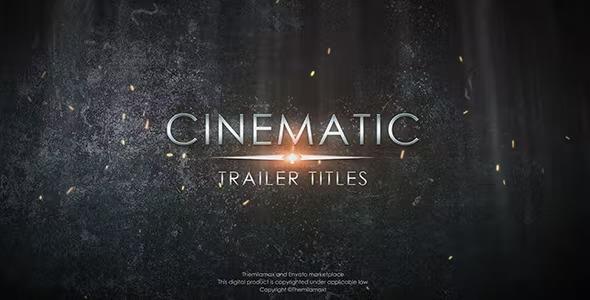 VideoHive - Cinematic Trailer Titles 20905263