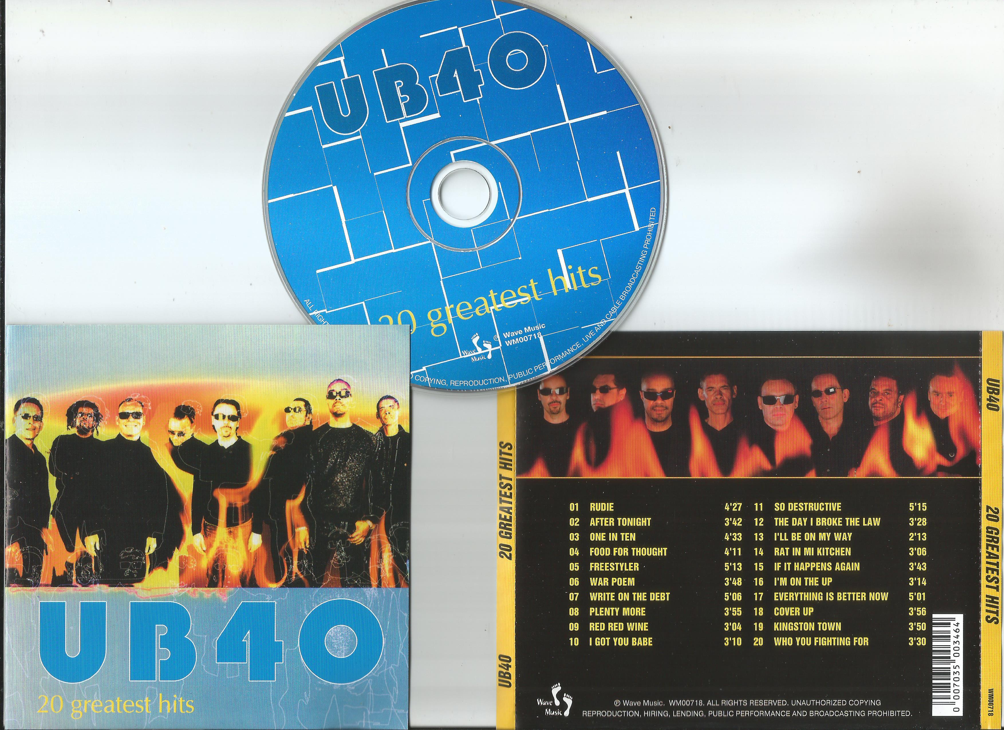UB40 20 Greatest Hits